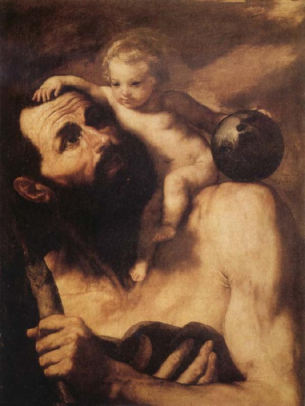 Jusepe de Ribera St Christopher oil painting image